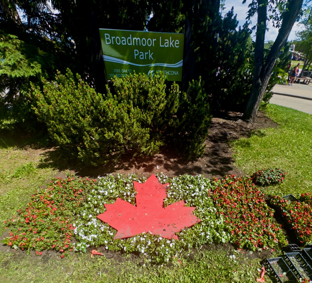 Canada Day Bed&nbsp;Planting